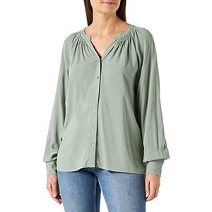 SOYACONCEPT SC-RADIA 153 Damesblouse, mosgroen, X-Small, mosgroen, XS