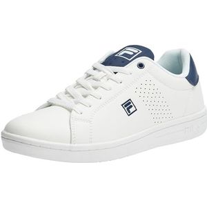 FILA Crosscourt 2 Nt Sneakers voor heren, Wit Fila Navy, 40 EU Breed