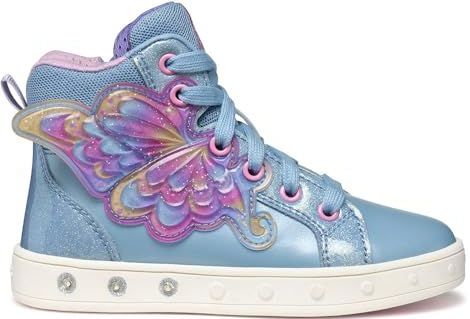 Geox - Skylin - Sneakers - Parelmoerachtig - Meisjes