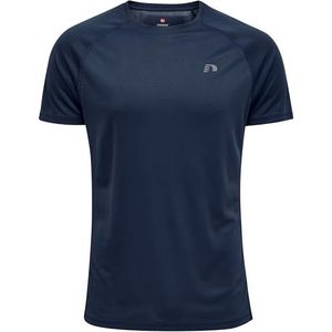 Newline Core Running Shirt Heren - sportshirts - donkerblauw - Mannen