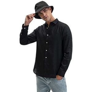 GIANNI LUPO heren overhemd, Zwart, S-3XL