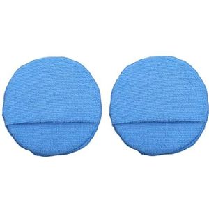 cyclingcolors 2 x schuimrubberen polijstspons voor auto en motorfiets, polijstmiddel, applicator, was, voertuigreiniging, 120 mm