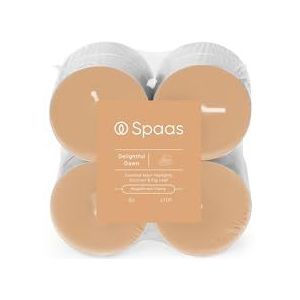 Spaas - Maxi Geurtheelichten 10u x8 flatpack - Delightful Dawn - Aluminium Cup