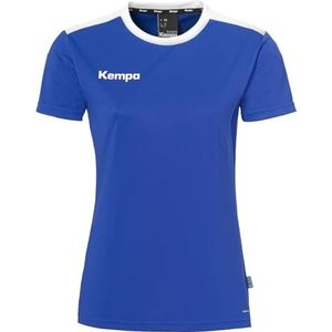 Kempa Handbal Emotion 27 Shirt voor dames, korte mouwen, handbalshirt, sport-T-shirt voor kinderen en volwassenen, voor dames en meisjes, handbalshirt