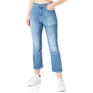 Pinko Belen Boot Cut Denim Stretch T Jeans, PJD_Mediumwash, 27 dames, pjd_wasmiddel