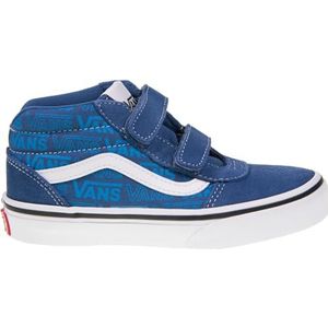 Vans Jongens Unisex Kinder Ward Mid V Basketbal, Tonal Logo Bijou Blue, 34 EU, Tonal Logo Bijou Blue, 34 EU