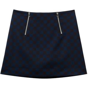 United Colors of Benetton damesrok, Afbeeldingen donkerblauw en zwart 66q, 40 NL