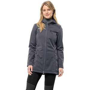 Jack Wolfskin - Windhain - Jas - Dolfijn - Softshell
