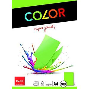 Elco 74616.62 Color kantoorpapier, A4, 80 g, intens groen