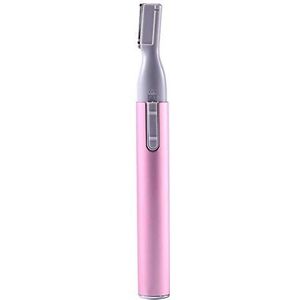 Roze Multifunctionele Draagbare Elektrische Vrouwen Facial Trimmer Scheerapparaat Wenkbrauw Shaper Pen Body Hair Remover Removal Veiligheid Schoonheid Mes