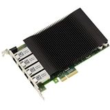 Intel - I350 - PCIe 4X Kaart - 4 Gigabit Ethernet Poorten - Power Over Ethernet PoE+ 30W - Industriële Kwaliteit