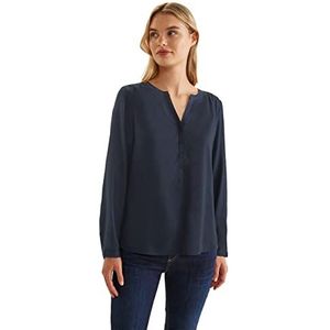 Street One Bamika damesblouse, Donkerblauw, 36