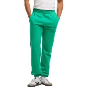 Build Your Brand Sportbroek voor heren, basic sweatpants, klassieke trainingsbroek, regular fit, maten XS - 7XL, grasgroen, M