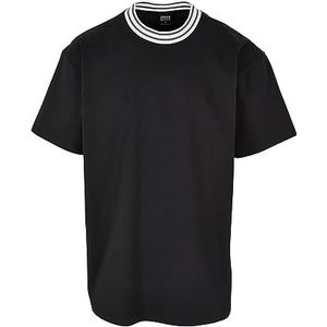 Urban Classics Kicker Tee T-shirt voor heren, zwart, S