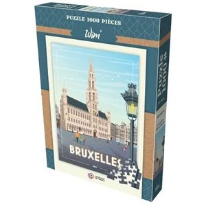 Gigamic - Brussel Wim' Puzzel 1000 stukjes, PWBRU