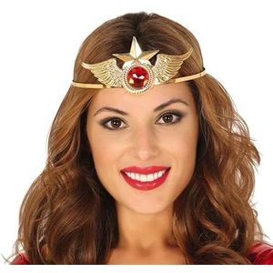 Atosa Goudkleurige diadeem Super Heldin