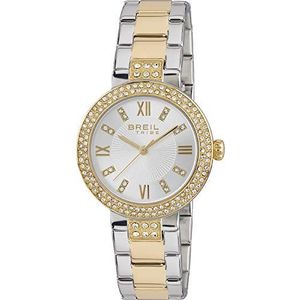 Breil - Women's Collection Watch Dance Floor EW0254 - Lady's Time Only Watch with Crystals - Bicolor Steel Watch Strap - 32 mm