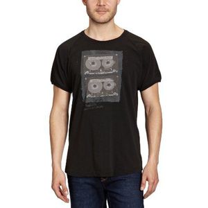 Calvin Klein Jeans CMP37P JY61H T-shirt voor heren, zwart (999), 48