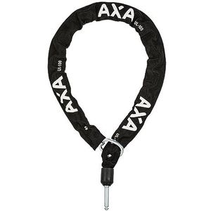 AXA ULC 100/5,5 – insteekketting voor frameslot – combineerbaar met AXA-framesloten – 100 cm – 5,5 mm schakels – zwarte polyester jas