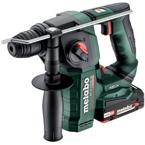 Metabo accu-boorhamer BH 18 LTX BL 16 – 600324500 – 18 V – Boorhamer met borstelloze motor voor hamerboren en boren – Inclusief accu en lader
