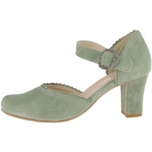 Hirschkogel Dames klederdrachtpumps, salie, 39 EU, groen (salie), 39 EU