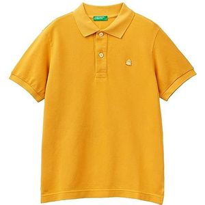 United Colors of Benetton Poloshirt voor kinderen en jongens, Giallo Ocra 0d6, 140