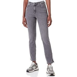 Calvin Klein Jeans Mid Rise Skinny Ankle Jeans, Denim Grey, 34 W Dames