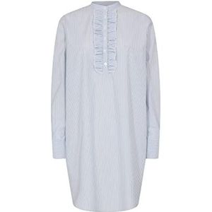 SOYACONCEPT Tuniek shirt voor dames, Cashmere Blue Combi, M