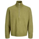 Jack & Jones - JORNORREBRO - Trui - Olijfgroen - Schipperskraag