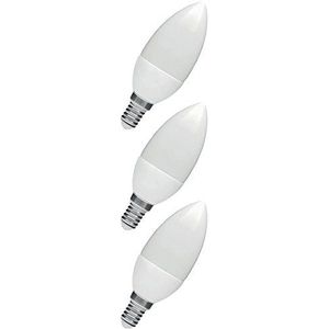 Energaline 92232 set lampen LED, E14, warmwit, 500 lumen, 7 W/40 W, 3 stuks