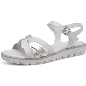 Marco Tozzi - Dames Sandaal - Zwart - Synthetisch - F-breedte