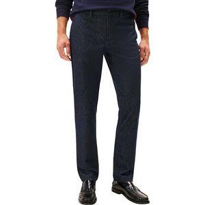 Tommy Hilfiger Heren Denton Brushed Marl MW0MW40265 Chino, Blauw, 35W/34L, Blauw (Woestijnhemel), 35W / 34L