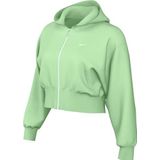 Nike - FN2415-376 - Jas - Vapor Green/Sail - Dames - Brede French-Terry met Capuchon