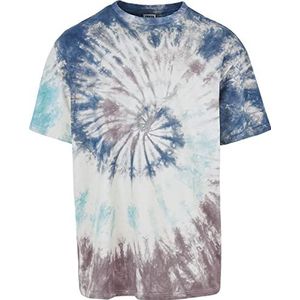 Urban Classics Tie Dye Tee T-shirt voor heren, wit (old white), XL