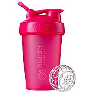 BlenderBottle Classic Loop Shaker met BlenderBall, optimaal geschikt als eiwitshaker, proteÃ¯neshaker, waterfles, drinkfles, BPA-vrij, schaalbaar tot 400 ml, 590 ml, fashion pink
