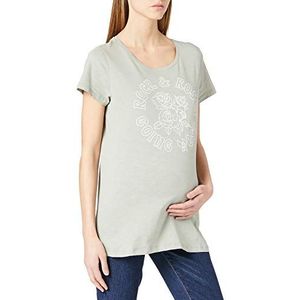 Supermom Dames Tee Ss Rock Rose T-shirt, Seagrass - P731, XS