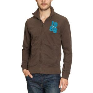 ESPRIT Heren sweatshirt U30835, bruin (Leather 210), 50/52