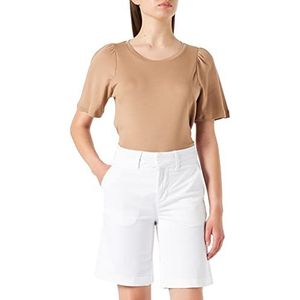 PART TWO Soffaspw SHO shorts voor dames, casual pasvorm cargos, wit (bright white), 40