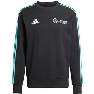 adidas - MERCEDES - AMG PETRONAS FORMULA ONE TEAM DNA SWEATSHIRT - Zwart - Heren