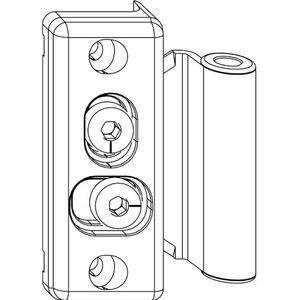 MACO Paumellenband draaikantelbeslag, vensterband voor vleugeldeel van hout TK 60 kg