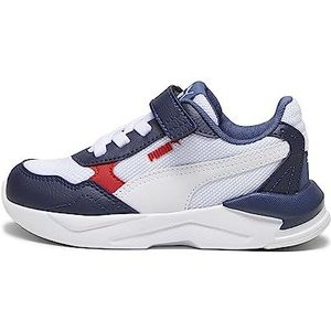PUMA X-ray Speed Lite Ac Sneakers voor kinderen, uniseks, Navy White For All Time Red Inky Blue, 28 EU