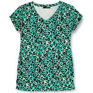 Supermom Dames Tee Ss Sea Leopard zwangerschaps-T-shirt, meerkleurig (Sea Green P162), S