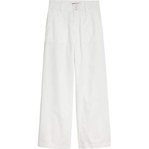 Tommy Jeans Dames Tjw Super Hr rechte broek, Kleur: wit, 33W x 28L
