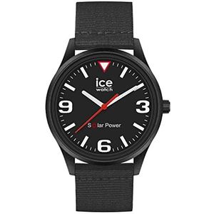 Ice-Watch - ICE solar power Black tide - Zwart herenhorloge met Tide ocean armband - 020058 (Medium)
