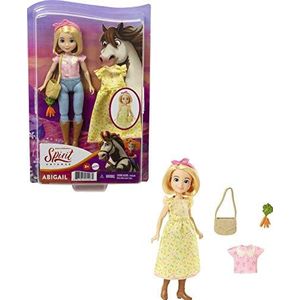 Spirit Abigail pop met kleding en modieuze accessoires (Mattel GXF19)