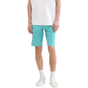 TOM TAILOR Heren bermuda shorts, 35272 - Meadow Teal, L