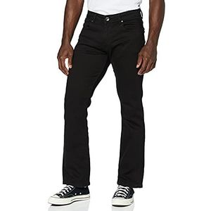 Enzo Bootcut Jeans voor heren, zwart (black BLK), 34W / 30L