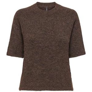 Onlazu 2/4 Raglan O-Neck KNT, bruin, XS