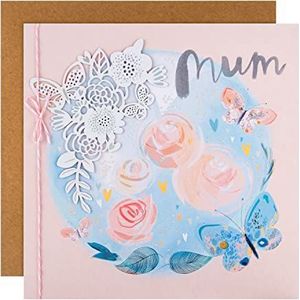 Hallmark Moederdagkaart voor mama - traditioneel bloemenontwerp
