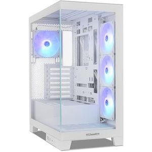 Nox Hummer Glock - PC Behuizing - Zwart - Gehard Glas